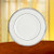 Pearl Platinum Round Salad Plate