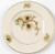 Pine Round Salad Plate