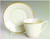 Reverie Lenox Cup And Saucer White With Gold