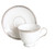 Serpentine Platinum Cup and Saucer