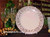 Solitaire White Christmas Accent Plate Lenox