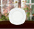 Solitaire White Round Luncheon Plate or Accent Plate Lenox