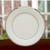 Solitaire White Round Salad Plate