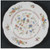 Wind Chimes Round Salad Plate