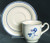 Blue Chintz Noritake Cup And Saucer