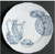 Blue Treasures Round Salad Plate