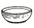 Cycle Frost Round Soup Cereal Bowl