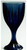 Entree Dark Blue Water Goblet - Noritake Crystal