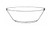 Green Icicle Oval Vegetable or Serving Bowl