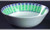 Green Icicle Round Soup Cereal Bowl