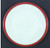 Ivory And Sienna Dinner Plate