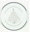 Palace Christmas Platinum Noritake Holiday Accent Salad Plat