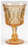 Perspective Amber Noritake Wine Goblet