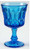 Perspective Blue Wine Goblet