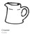 Quadrangle Creamer - Noritake