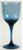 Remembrance Indigo Wine Goblet