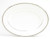 Rochelle Platinum Medium Oval Platter - Noritake