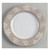 Rosella Taupe Round Salad Plate