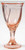 Sweet Swirl Peach Wine Goblet - Noritake Crystal