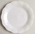 Allura White Round Salad Plate
