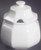 Continental White Sugar and Lid