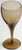 Elegant Auburn Wine Goblet
