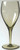 Elegant Green Water Goblet