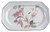 Silk Flowers Medium Oval Platter