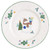 Winter Scene Round Salad Plate