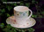 Wood Flowers Mikasa Cup And Saucer