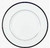 Saturn Black Dinner Plate