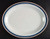 Blue Line Medium Oval Platter