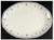 Calico Blue Medium Oval Platter