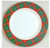 Tartan Round Salad Plate