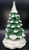 Lighted Snow Capped Revolving Tree  Retired Department 56