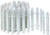 Snow Fence White Flexible Wood Snow Village Department 56