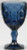 Moonstone Dark Blue Wine Goblet