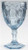 Moonstone Light Blue Water Goblet