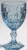 Moonstone Light Blue Wine Goblet