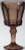 Virginia Brown Wine Goblet