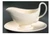 Edme Plain Gravy Boat and Stand - Wedgwood