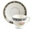 Runnymeade Dark Cup and Saucer - Wedgwood