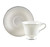 Silver Ermine Cup and Saucer