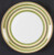 Lime Twist Tropical Breeze Round Salad Plate