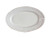 Cantaria White Skyros Small Oval Platter  3527 Wh  12 Inch