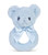 Bearington Baby - Huggie Bear Ring Rattle Blue - Bearington Baby