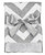 Bearington Baby - Chevron Blankie Steel - Bearington Baby