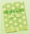 Bearington Baby Polka Dot - Snuggler Blanket Lime - Bearington Baby