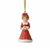 Growing Up Girls Age 4 Christm - Growing Up Girls Age 4 Christmas Ornament Brunette