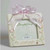 Picture Frame Flower W/Pink Ribbon Foundations